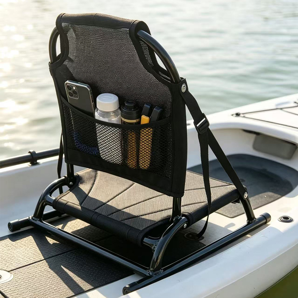Fishing Kayak Paddle - مسند ظهر محمول من الألومنيوم للكاياك