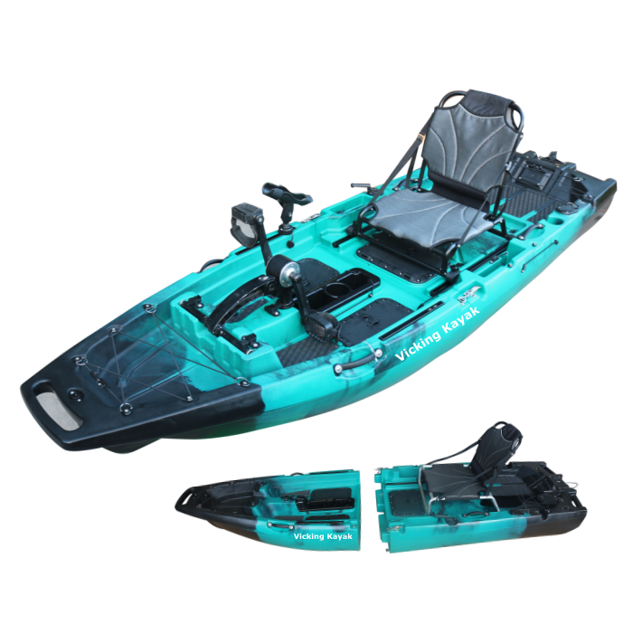 كاياك جديد لعام 2025 بطول 9.5  - مراجعة Fishing Kayak Pedal Drive وسعره