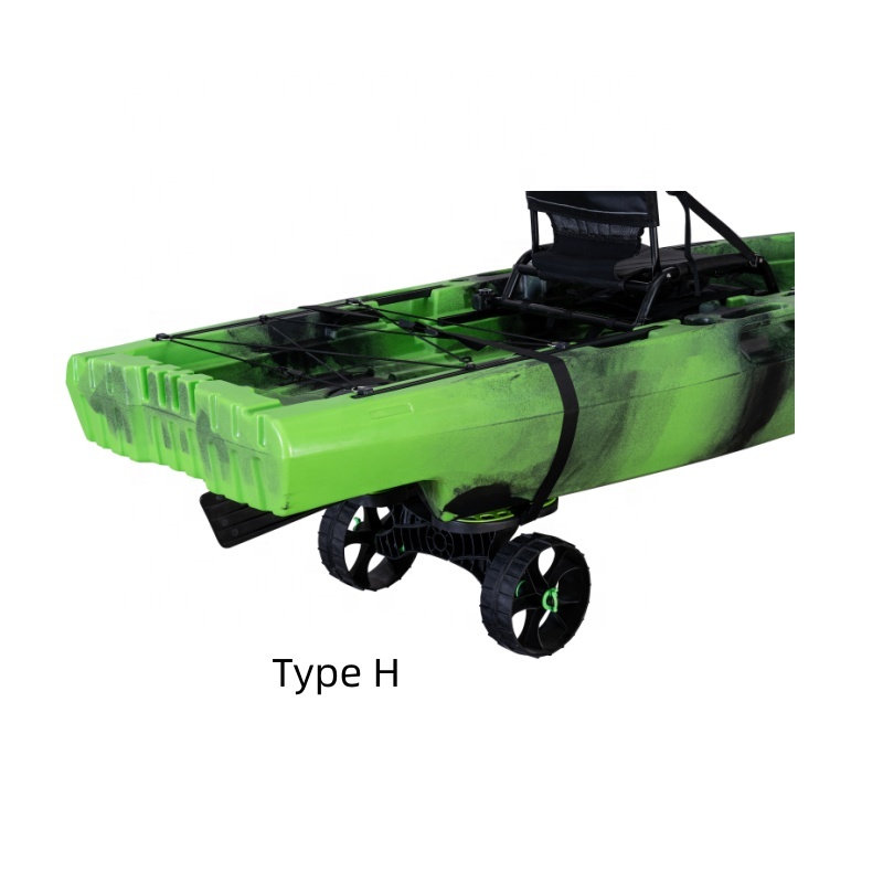 عربة قوارب بلاستيكية من النوع  - مراجعة Fishing Kayak Cart وسعره