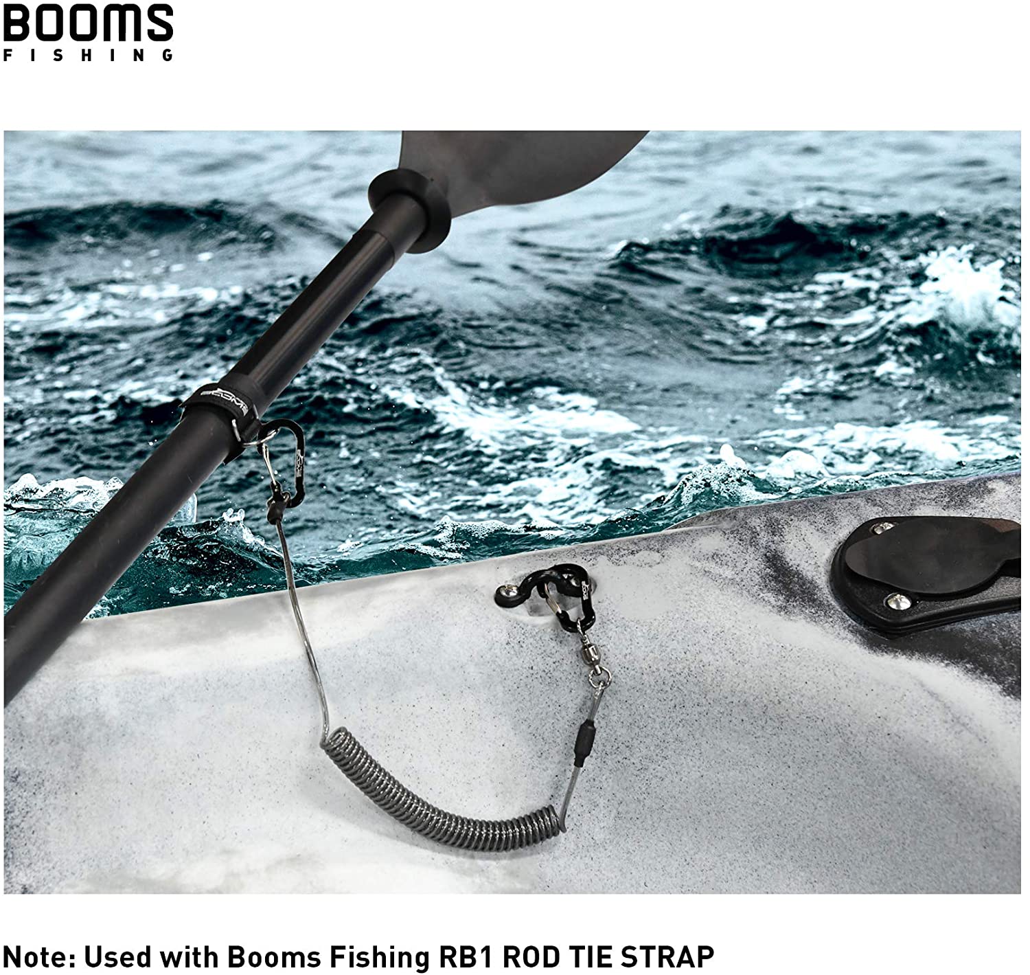 قصبة صيد boms T02RB1 صنارة صيد - مراجعة Fishing Kayak Paddle وسعره