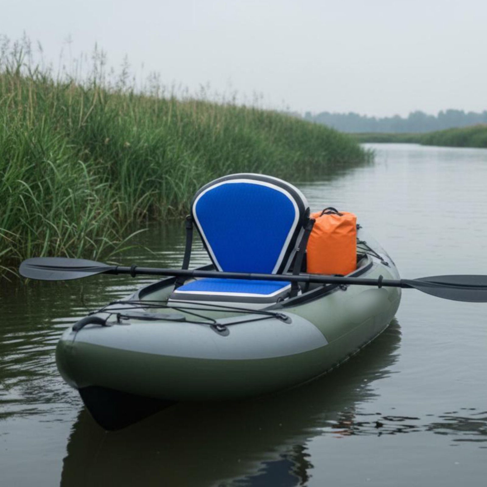 مسند ظهر قابل للنفخ لمقعد قارب - مراجعة Fishing Kayak Seat وسعره