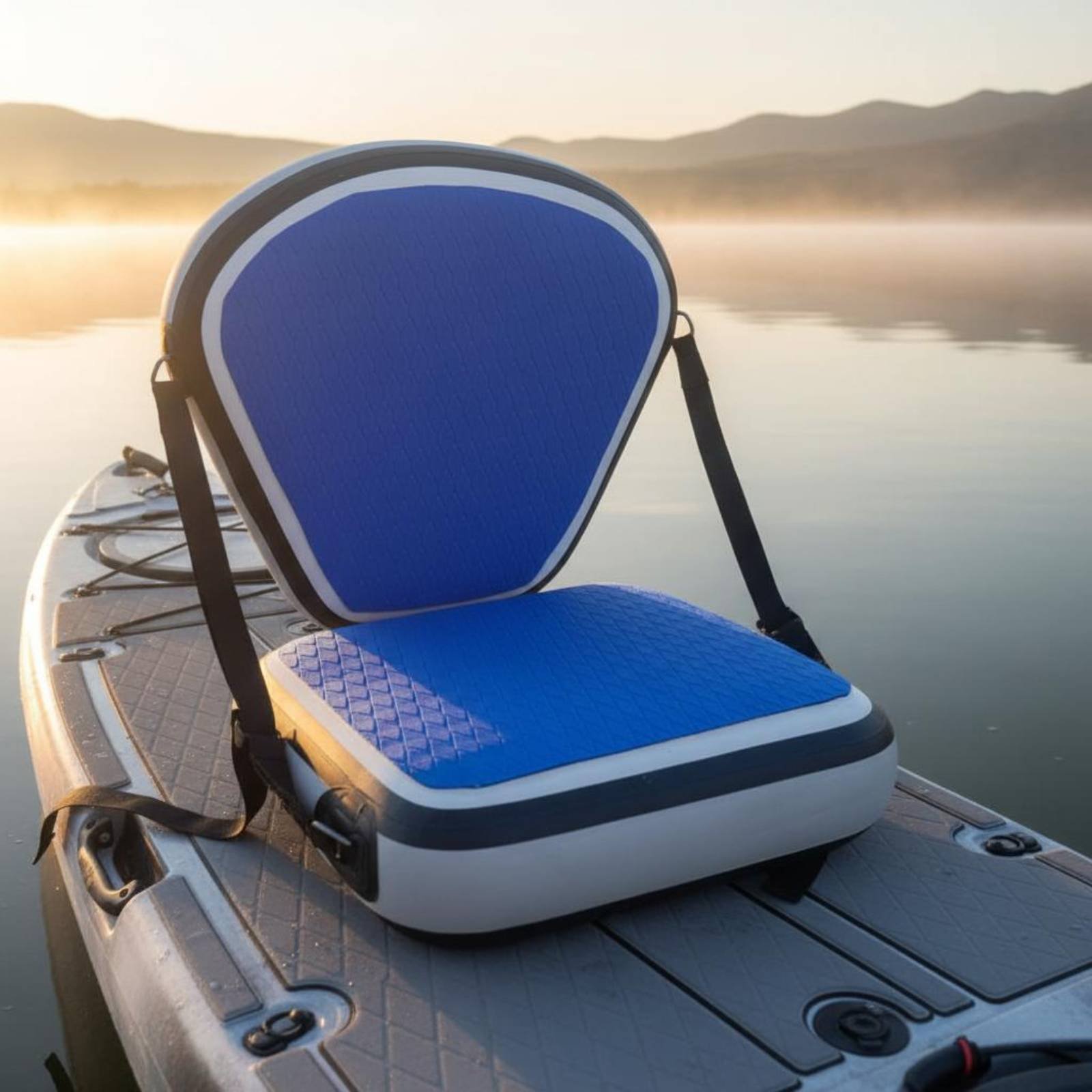 مسند ظهر قابل للنفخ لمقعد قارب - مراجعة Fishing Kayak Seat وسعره