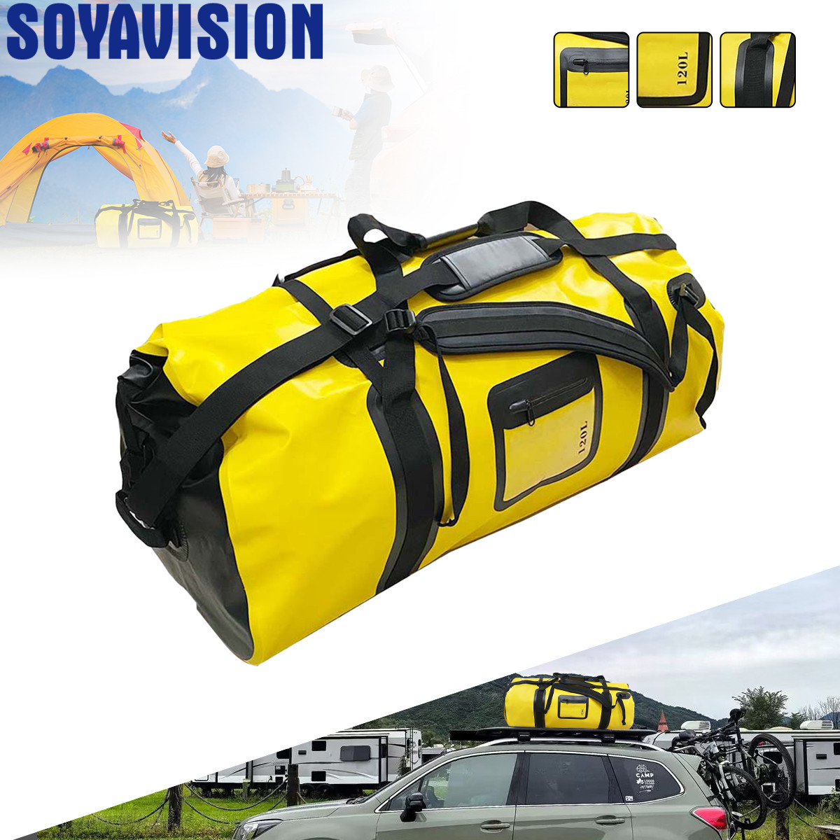 40L/66L/120L مقاوم للماء واق م - مراجعة Fishing Kayak Crate وسعره