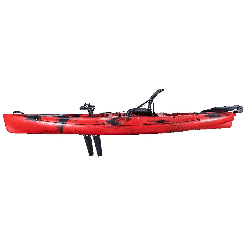قارب كاياك صيد بطول 12 قدمًا م - مراجعة Fishing Kayak Pedal Drive وسعره