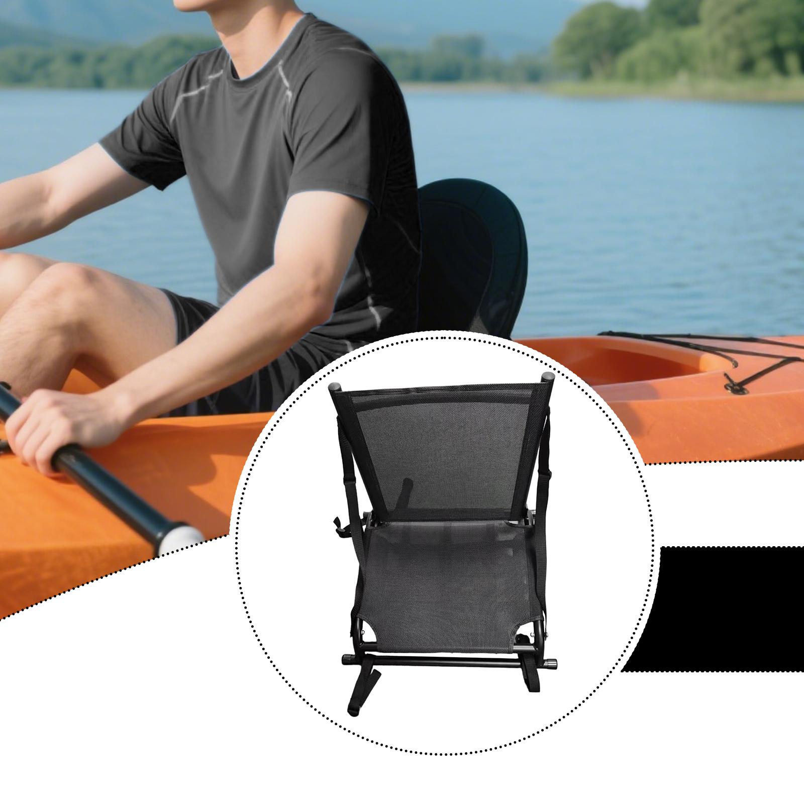 مقعد كاياك مع دعم خلفي، مطوي،  - مراجعة Fishing Kayak Seat وسعره