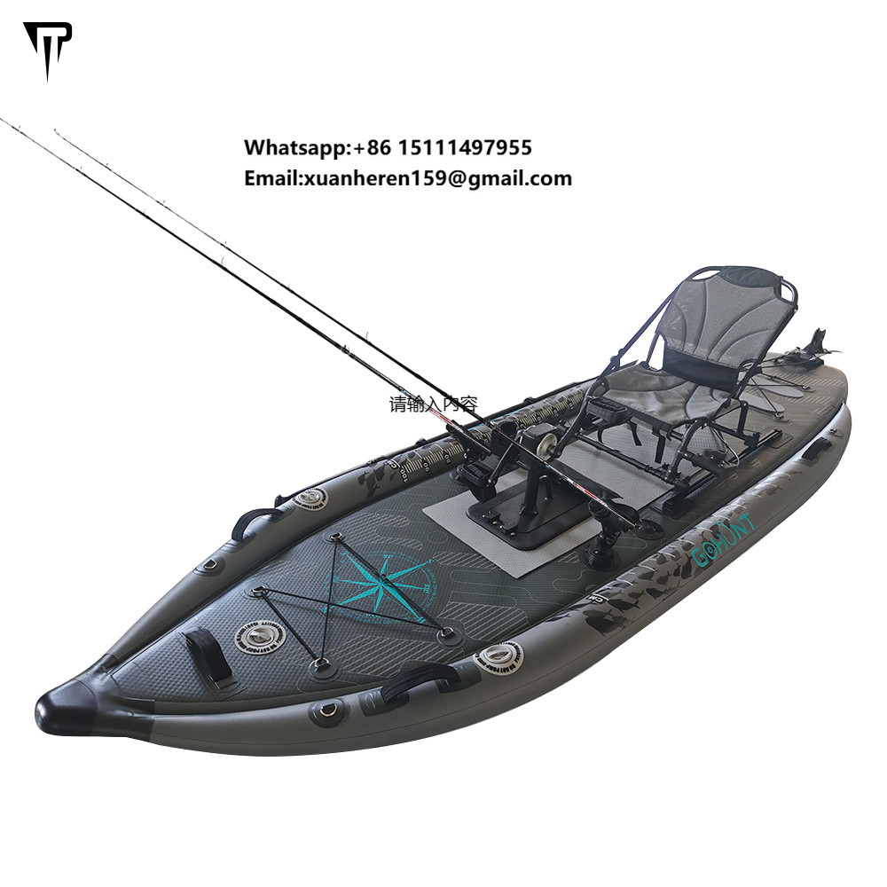 كاياك قابل للنفخ جديد لعام 202 - مراجعة Fishing Kayak Pedal Drive وسعره